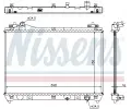 NISSENS Chladi - chlazen motoru NIS 64202, 64202