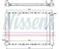NISSENS Chladi - chlazen motoru NIS 642161, 642161