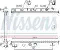 NISSENS Chladi - chlazen motoru NIS 64304A, 64304A