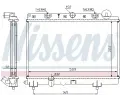 NISSENS Chladi - chlazen motoru NIS 64305A, 64305A