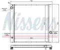 NISSENS Chladi vody NIS 64314, 64314