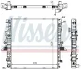 NISSENS Chladi vody NIS 64320A, 64320A