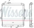 NISSENS Chladi vody NIS 64598A, 64598A