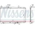 NISSENS Chladi vody NIS 64645A, 64645A