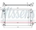 NISSENS Chladi - chlazen motoru NIS 64647A, 64647A