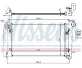 NISSENS Chladi vody NIS 64648A, 64648A