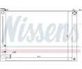 NISSENS Chladič vody NIS 64660, 64660