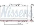 NISSENS Chladi vody NIS 64664A, 64664A