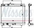 NISSENS Chladi - chlazen motoru NIS 64671A, 64671A