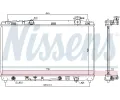 NISSENS Chladič vody NIS 646844, 646844