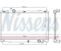 NISSENS Chladič vody NIS 646856, 646856