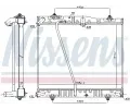 NISSENS Chladi vody NIS 646893, 646893