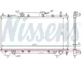 NISSENS Chladi - chlazen motoru NIS 64781A, 64781A