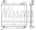 NISSENS Chladi vody NIS 64857A, 64857A