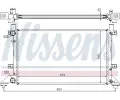 NISSENS Chladi - chlazen motoru NIS 65231A, 65231A