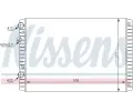 NISSENS Chladi vody NIS 652321, 652321