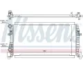 NISSENS Chladi vody NIS 65317, 65317