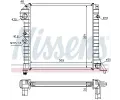 NISSENS Chladi� - chlazen� motoru NIS 65518, 65518