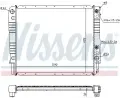 NISSENS Chladi vody NIS 65530A, 65530A