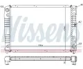 NISSENS Chladi vody NIS 65537A, 65537A