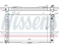 NISSENS Chladi vody NIS 65540A, 65540A