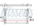 NISSENS Chladi - chlazen motoru NIS 65553A, 65553A