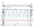NISSENS Chladi� - chlazen� motoru NIS 66619, 66619