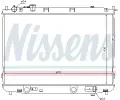 NISSENS Chladi - chlazen motoru NIS 66637, 66637