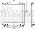 NISSENS Chladi vody NIS 66659, 66659