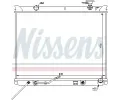 NISSENS Chladi - chlazen motoru NIS 66682, 66682