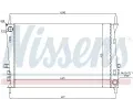 NISSENS Chladi - chlazen motoru NIS 66704, 66704