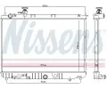 NISSENS Chladi vody NIS 66776, 66776
