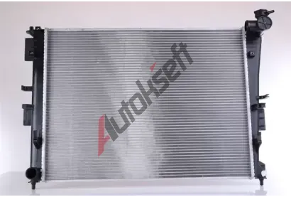 NISSENS Chladič vody NIS 66780, 66780 NISSENS Chladič vody NIS 66780, 66780