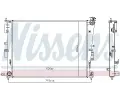 NISSENS Chladič vody NIS 66780, 66780