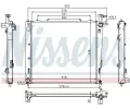 NISSENS Chladi vody NIS 66782, 66782