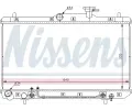 NISSENS Chladi vody NIS 67023, 67023