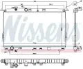NISSENS Chladi - chlazen motoru NIS 67026, 67026
