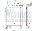 NISSENS Chladi - chlazen motoru NIS 67093, 67093