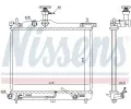 NISSENS Chladi vody NIS 67098, 67098