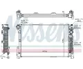 NISSENS Chladi vody NIS 67163, 67163