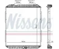 Chladi vody NISSENS ‐ NIS 671760