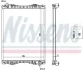 NISSENS Chladi vody NIS 672590, 672590