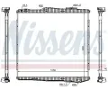 Chladi vody NISSENS ‐ NIS 672900