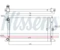NISSENS Chladi - chlazen motoru NIS 67304, 67304