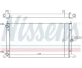 NISSENS Chladi vody NIS 67305, 67305