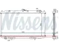 NISSENS Chladi - chlazen motoru NIS 67349A, 67349A
