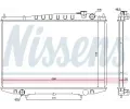 NISSENS Chladi - chlazen motoru NIS 67356, 67356