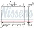 NISSENS Chladi vody NIS 67495, 67495