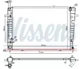 NISSENS Chladi vody NIS 675015, 675015