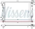 NISSENS Chladi vody NIS 675018, 675018